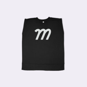 flowy muscle t-shirt rolled cuffs mockup generator