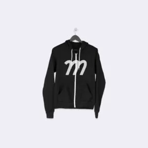 hanging zipup hoodie mockup generator