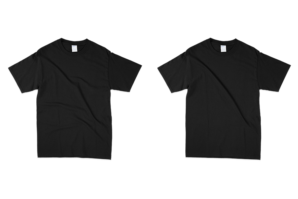 two-blank-tshirt-mockups-side-by-side