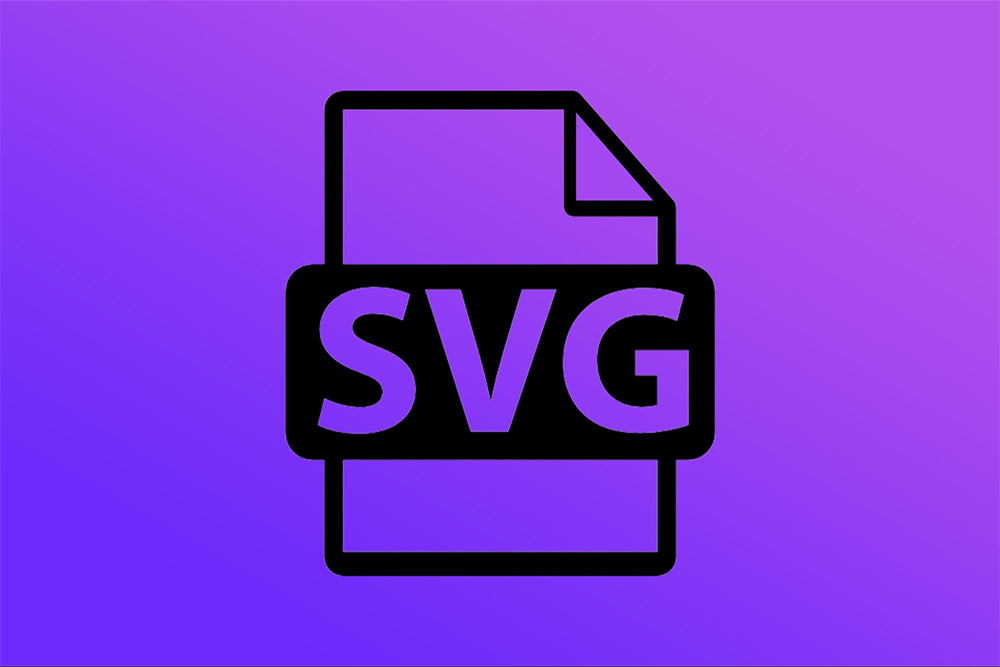 purple and black svg file icon