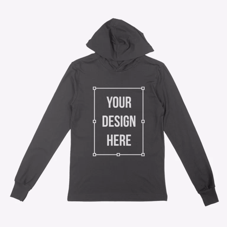 Bella + Canvas 3512 hoodie mockups