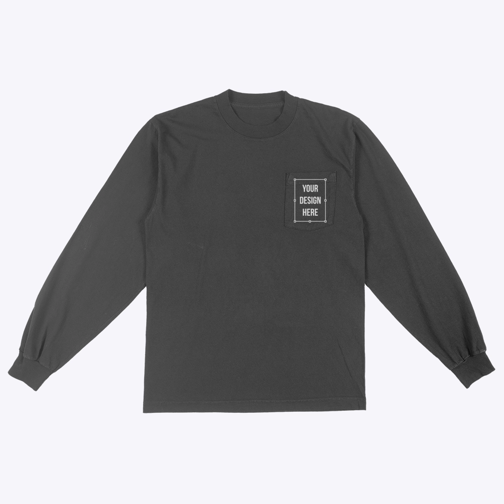 Los Angeles Apparel 1801GD - Heavyweight Garment Dyed Crew Neck T-Shirt