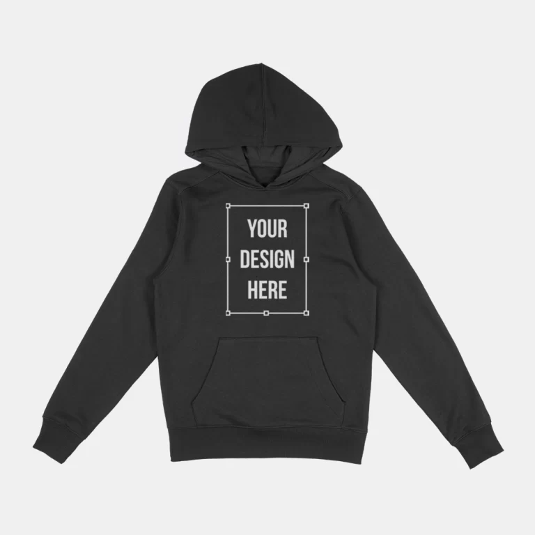 district made dt1101 hoodie mockup