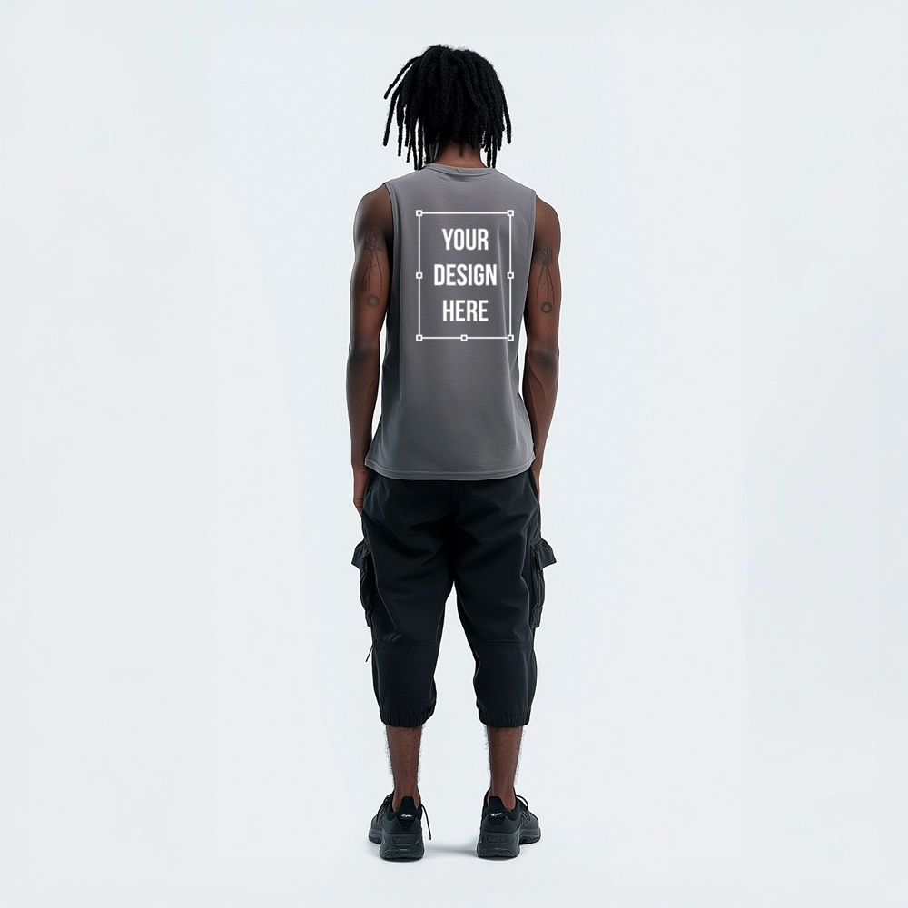 modeled tank top mockup