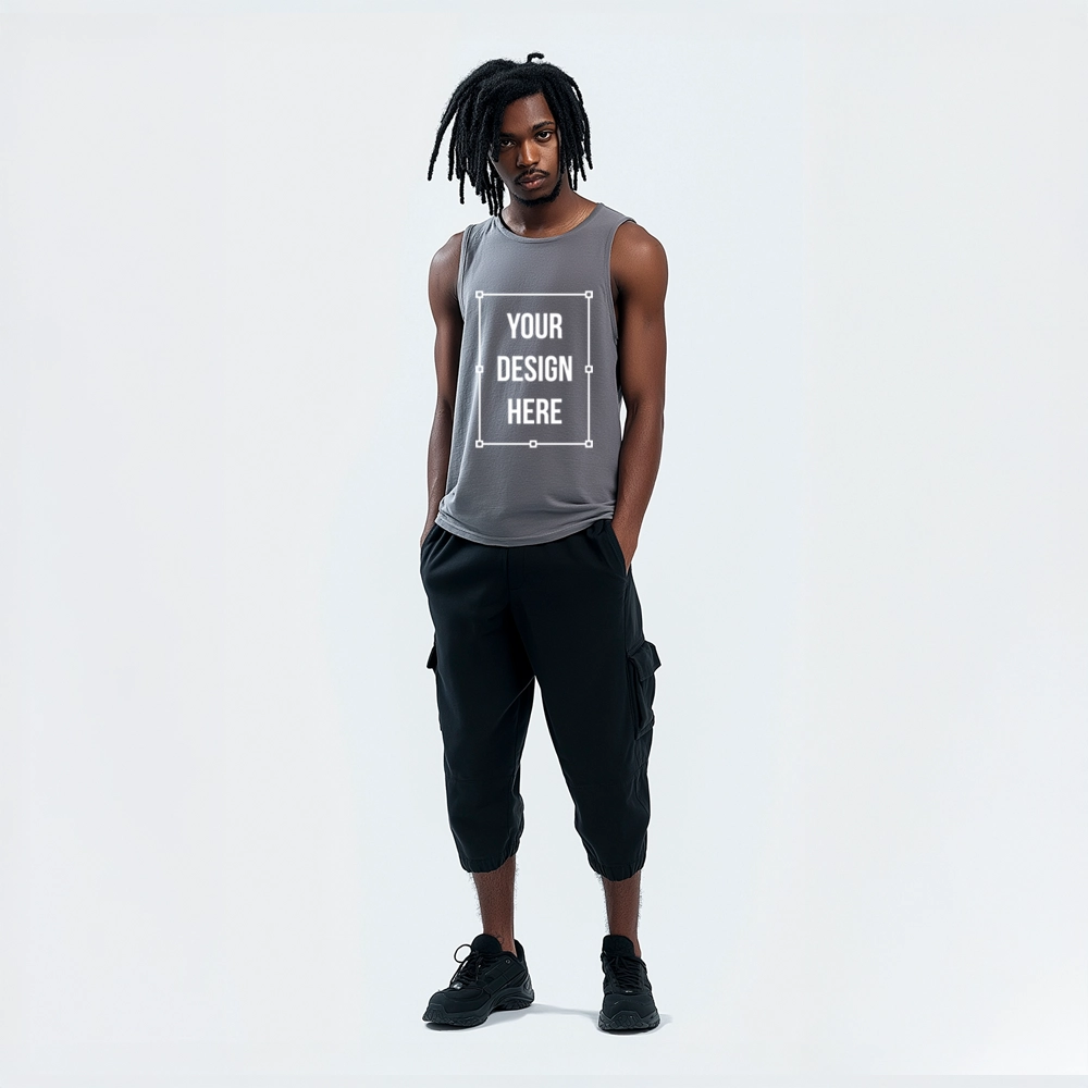 modeled tank top mockup