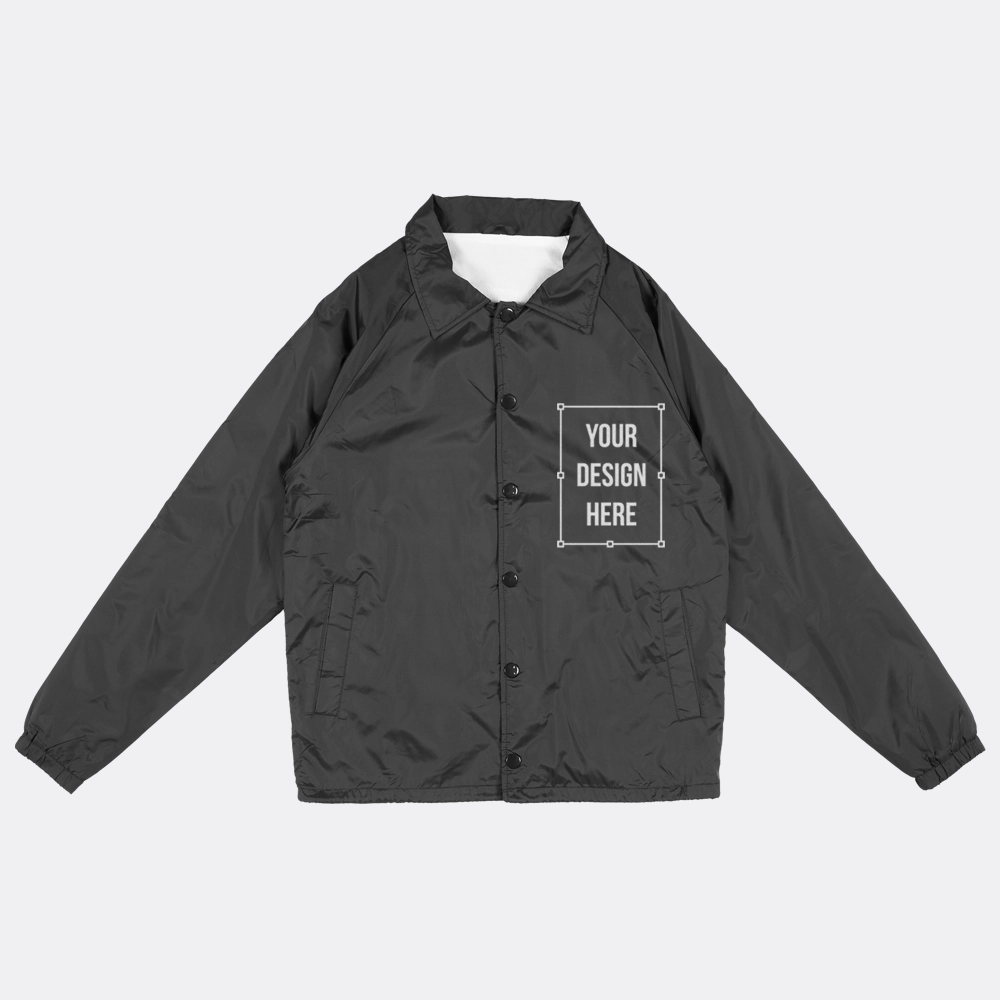 shaka wear coach jacket mockups