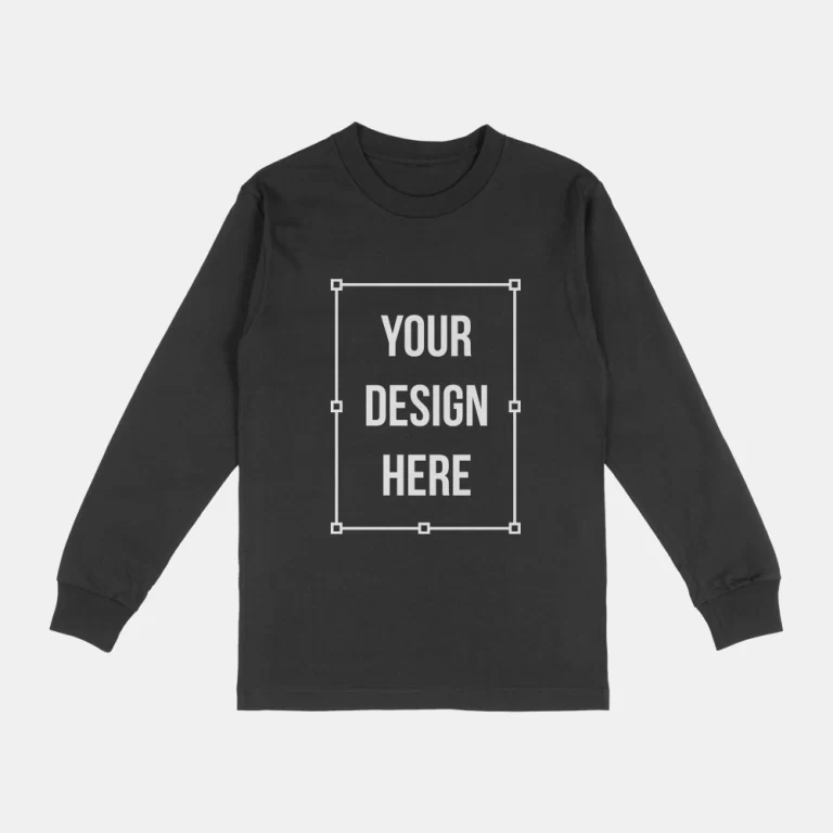 tee styled ts6003 long sleeve mockup