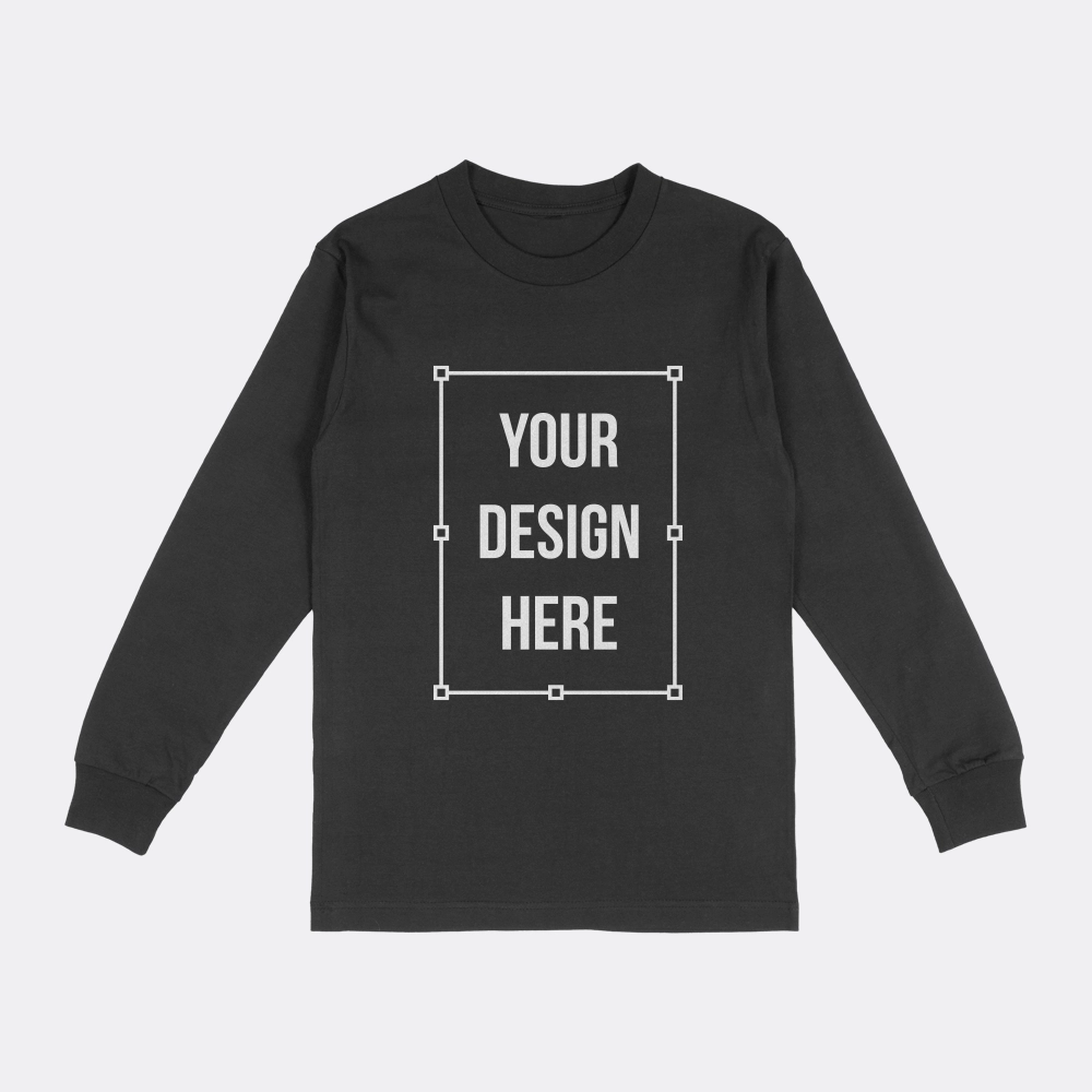 tee styled ts6003 long sleeve mockup