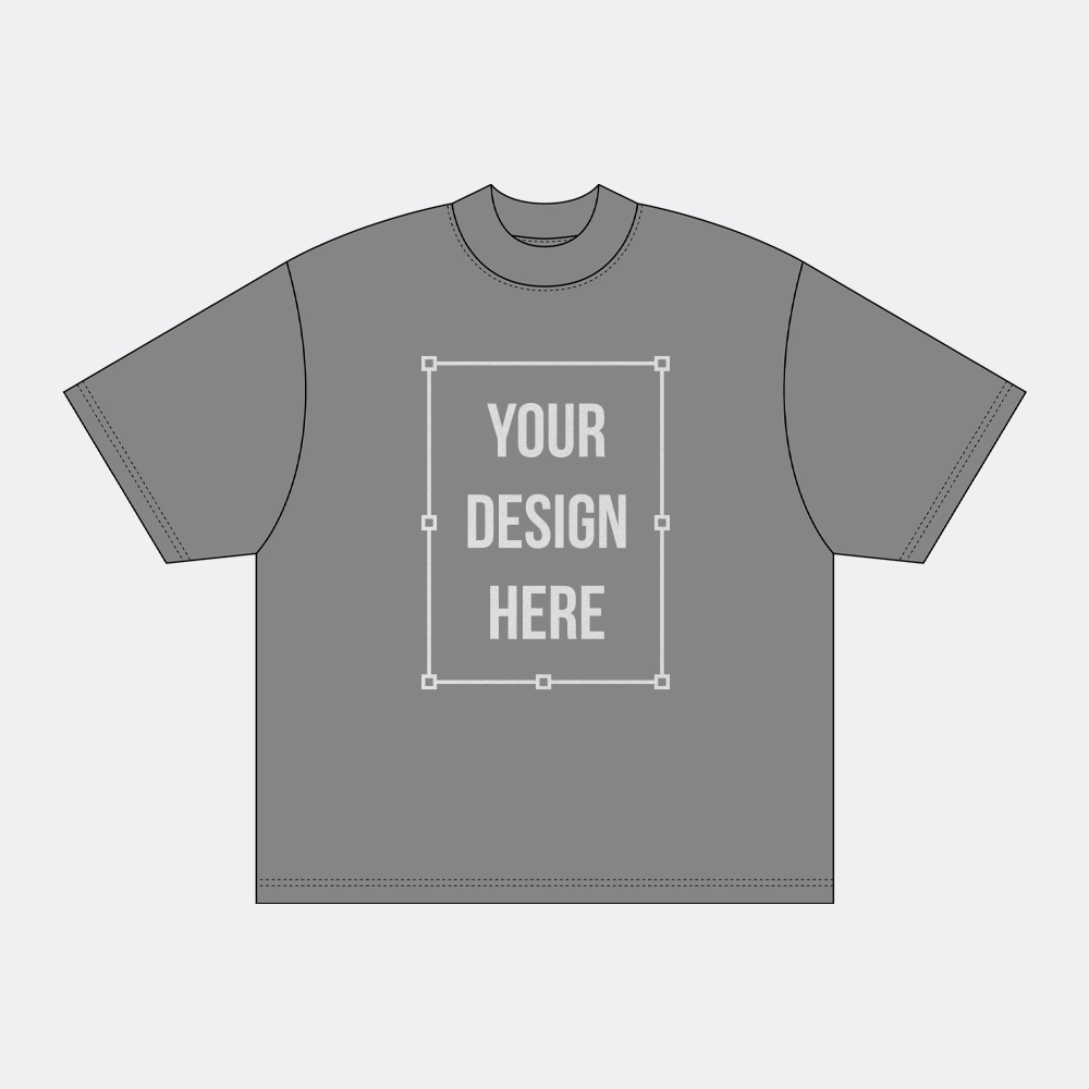 mock neck tshirt tech mockup