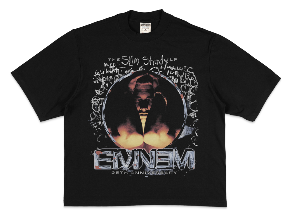 fullermoe eminem t-shirt design on mockup