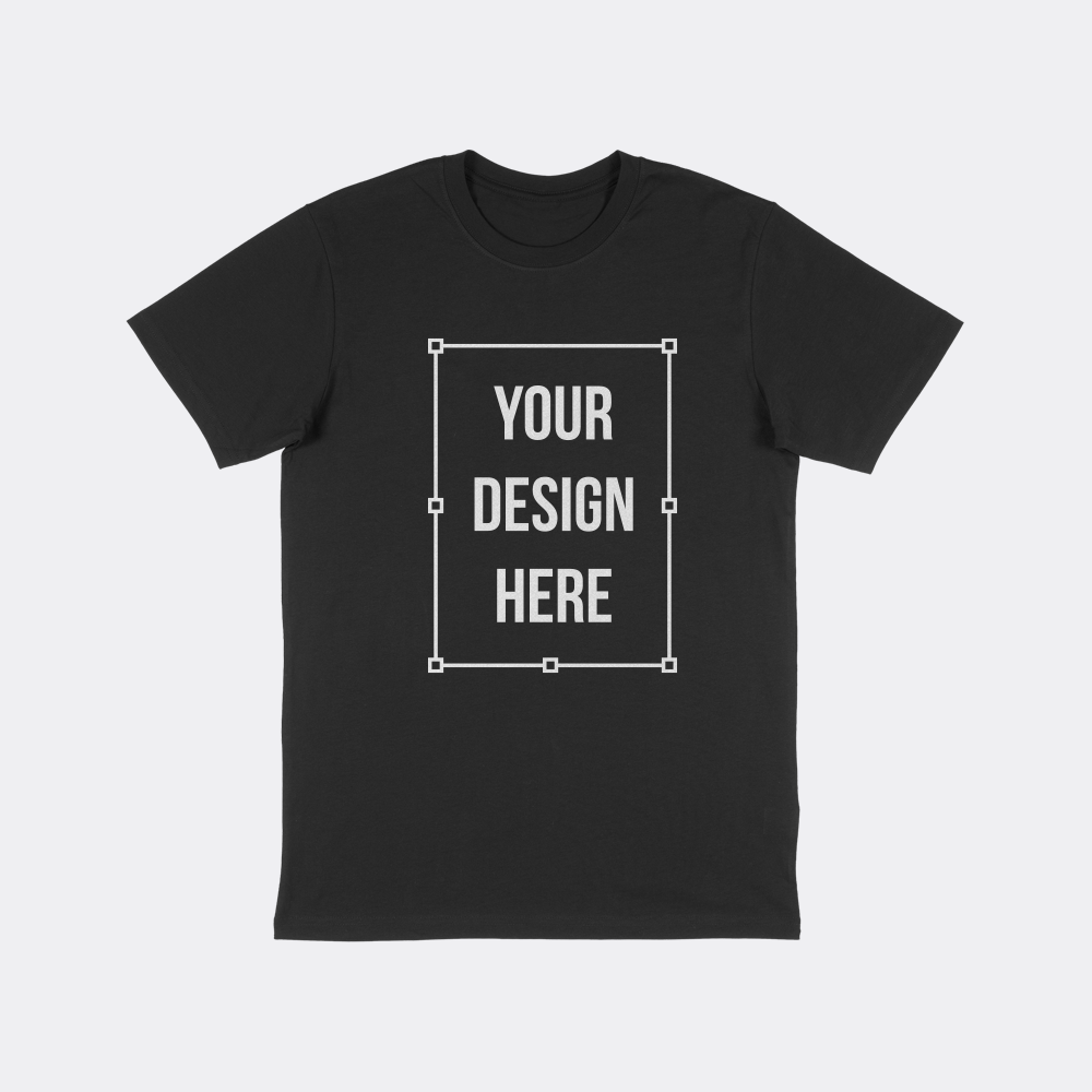 as colour 5001g t-shirt mockup