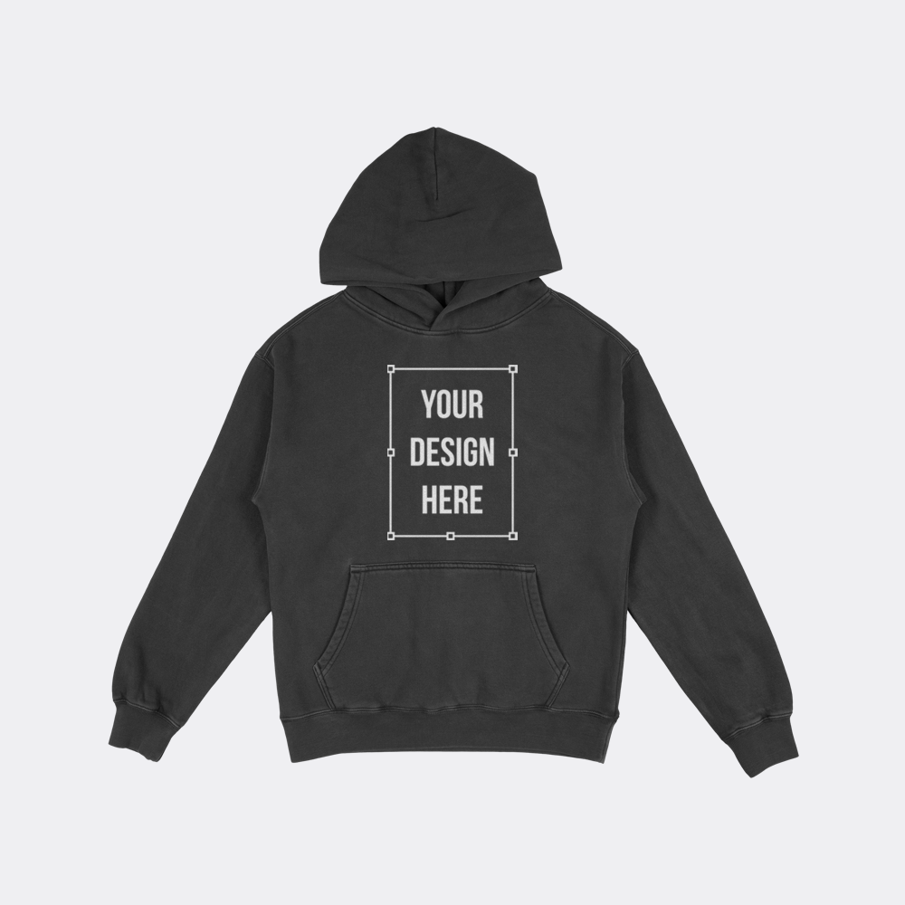 as colour 5166 hoodie mockup