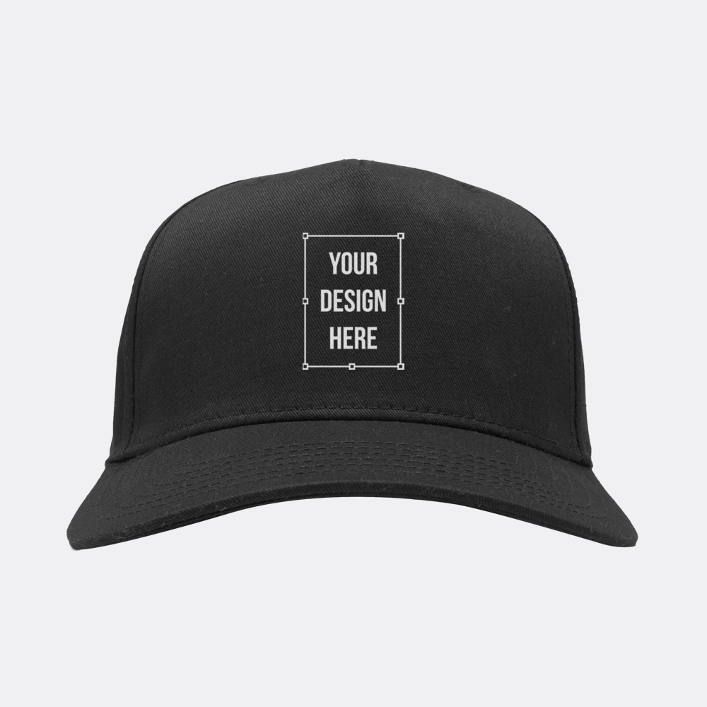 otto 31069 5 panel hat mockup