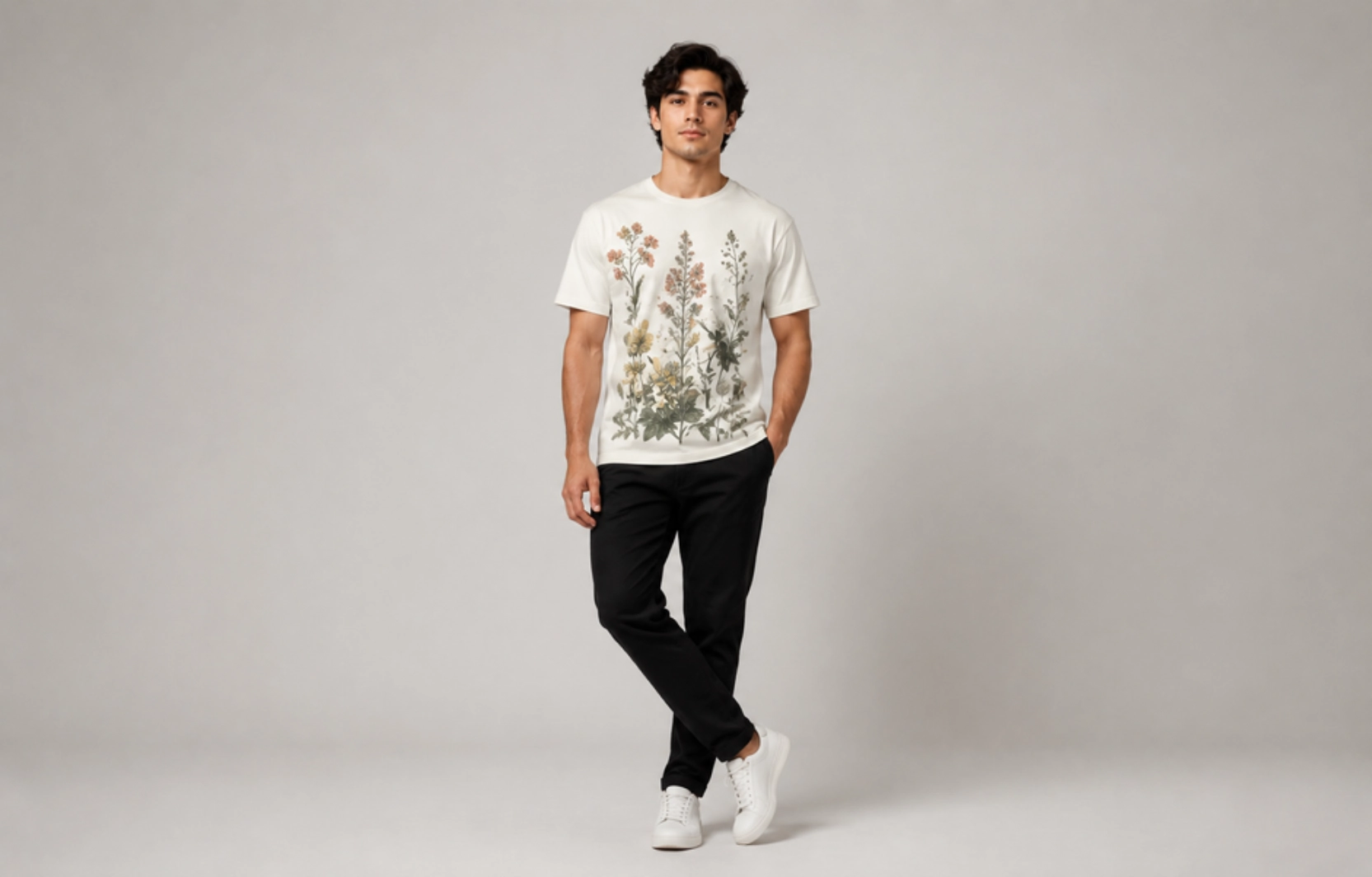 Botanical Print T-Shirt Design Ideas