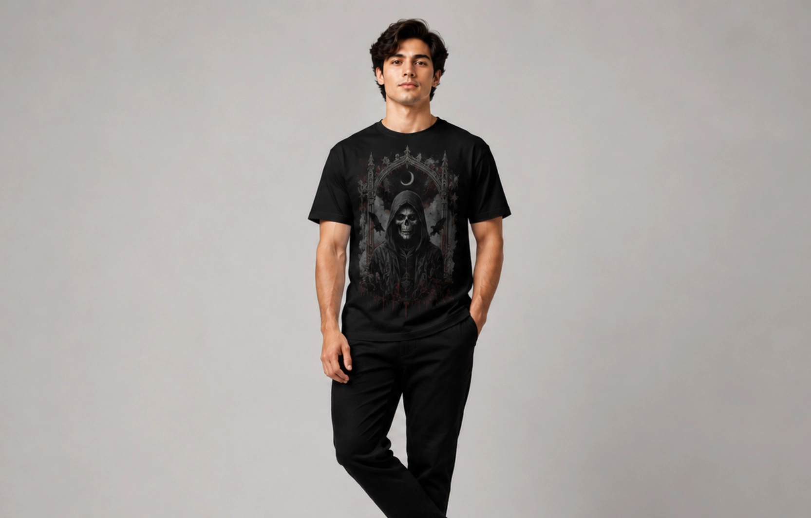 Dark Art T-Shirt Design Idea