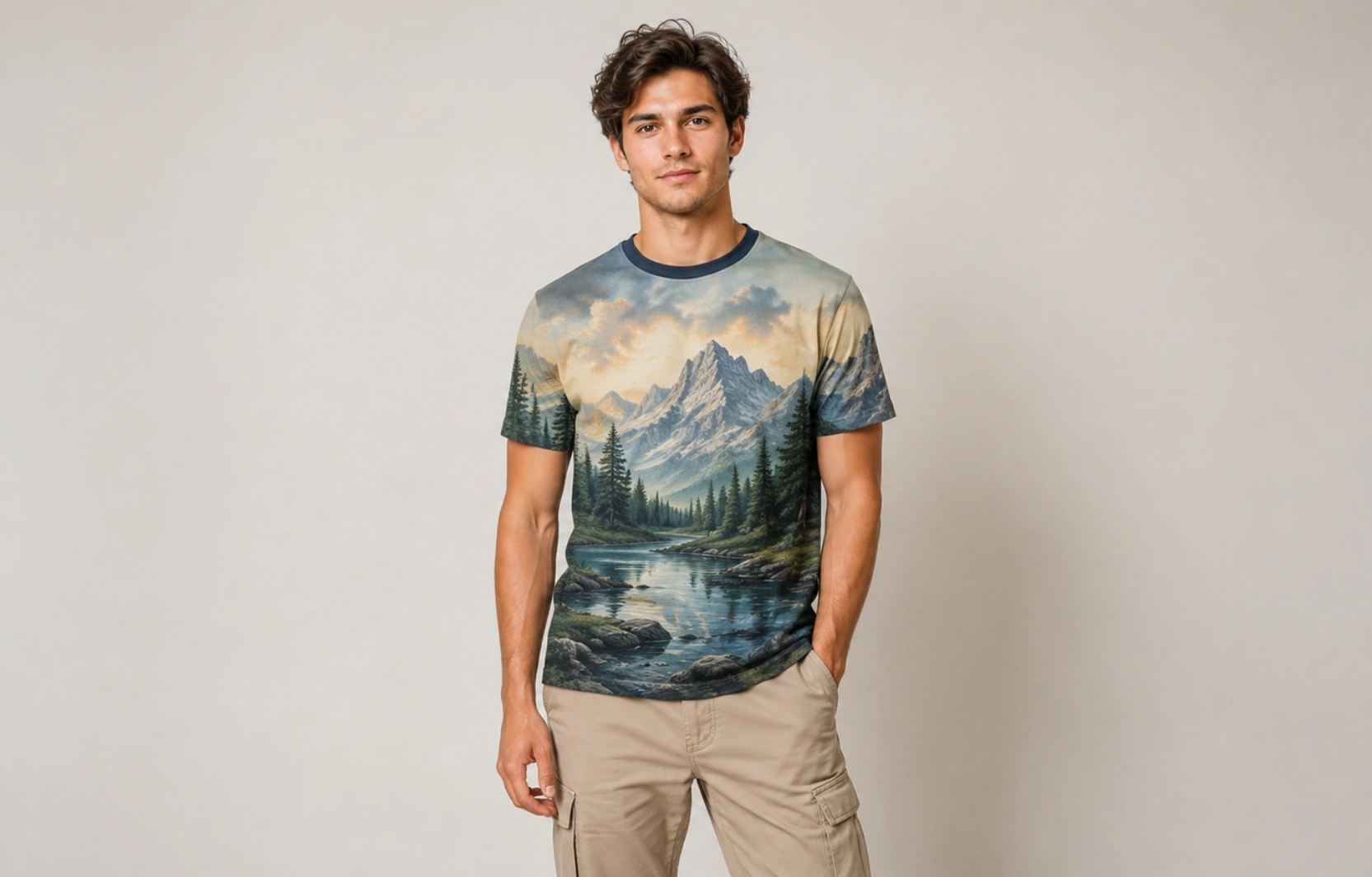 Landscape and Scenic Print T-Shirt Ideas