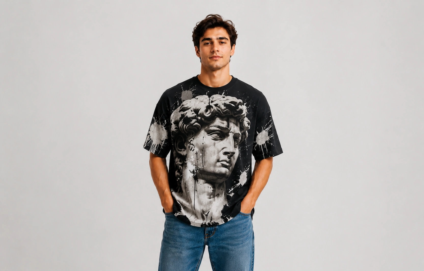 Oversized Statement Print T-Shirt Ideas