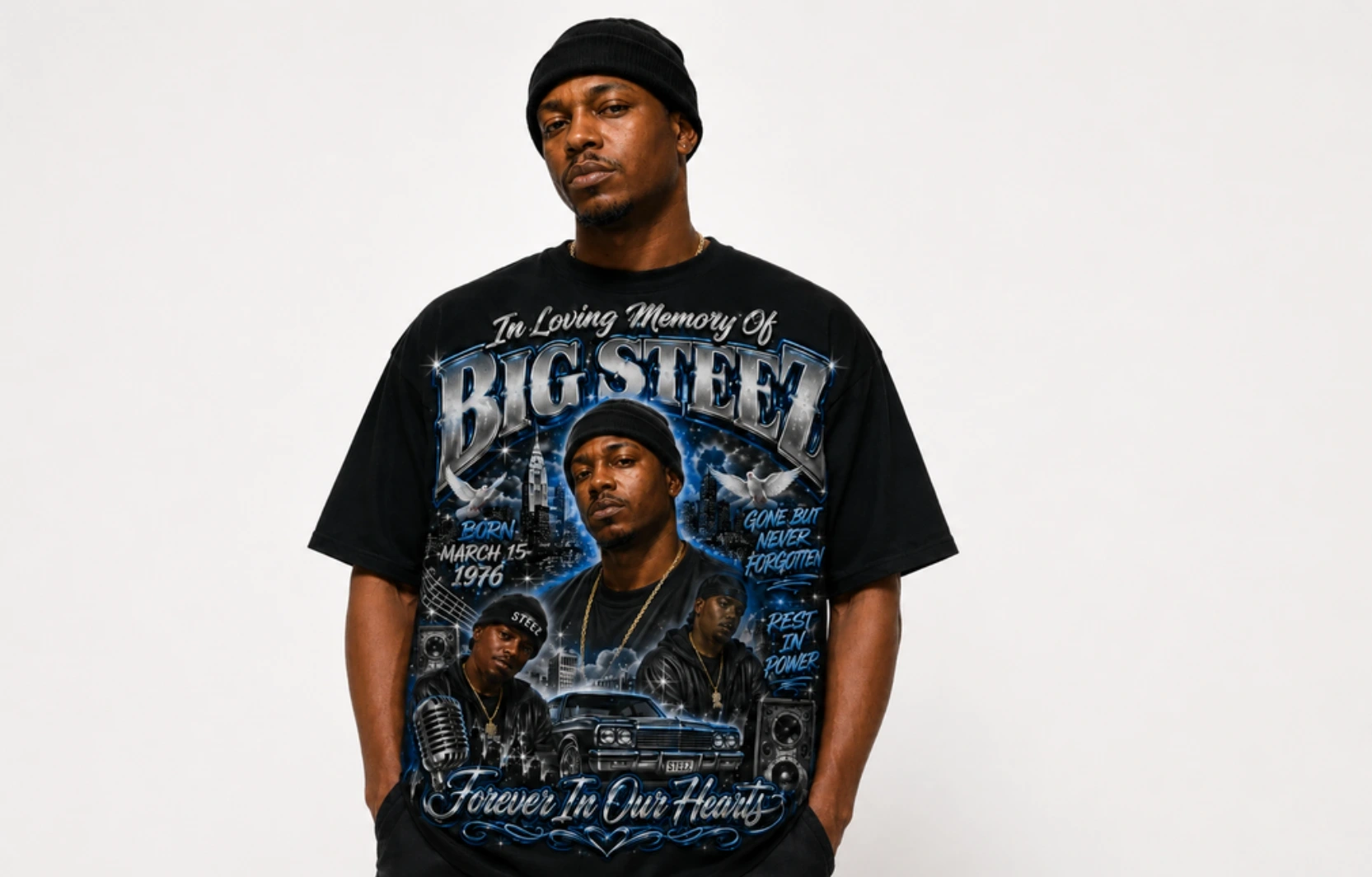 90s Rap Bootleg Tribute Design