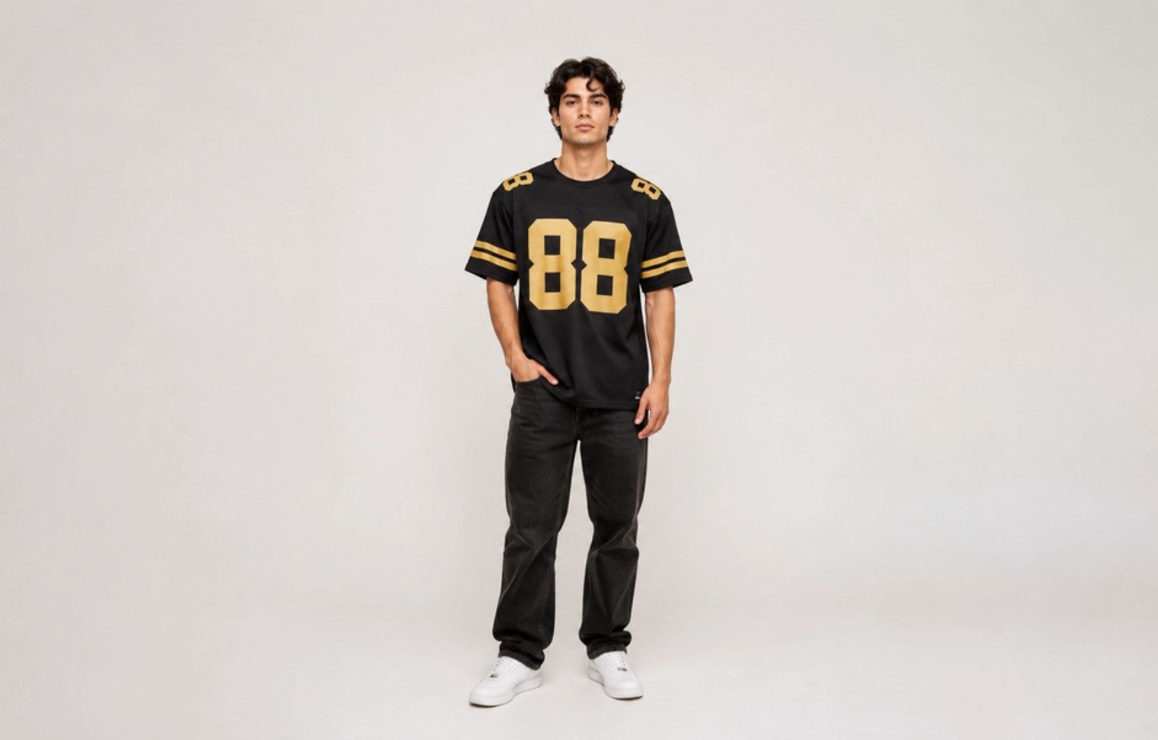 Bold Number and Name T-Shirt Design Ideas