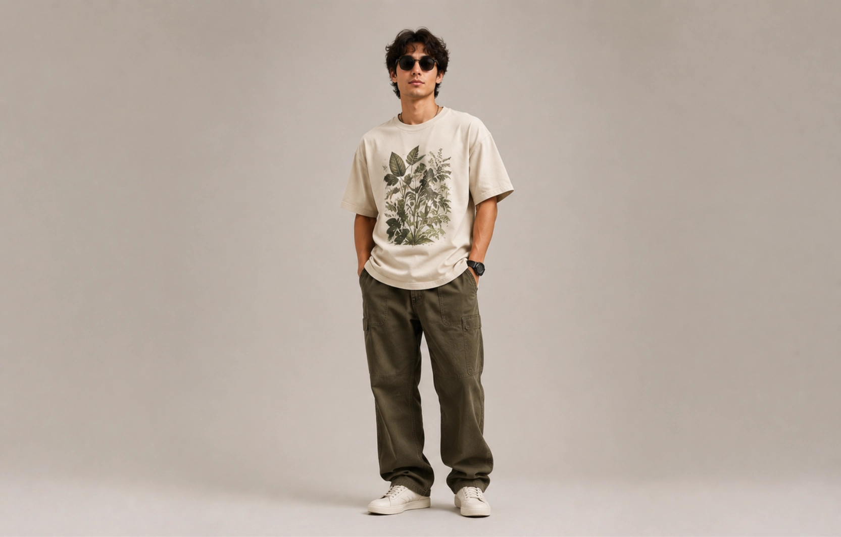Botanical T-Shirt Design Ideas for Men