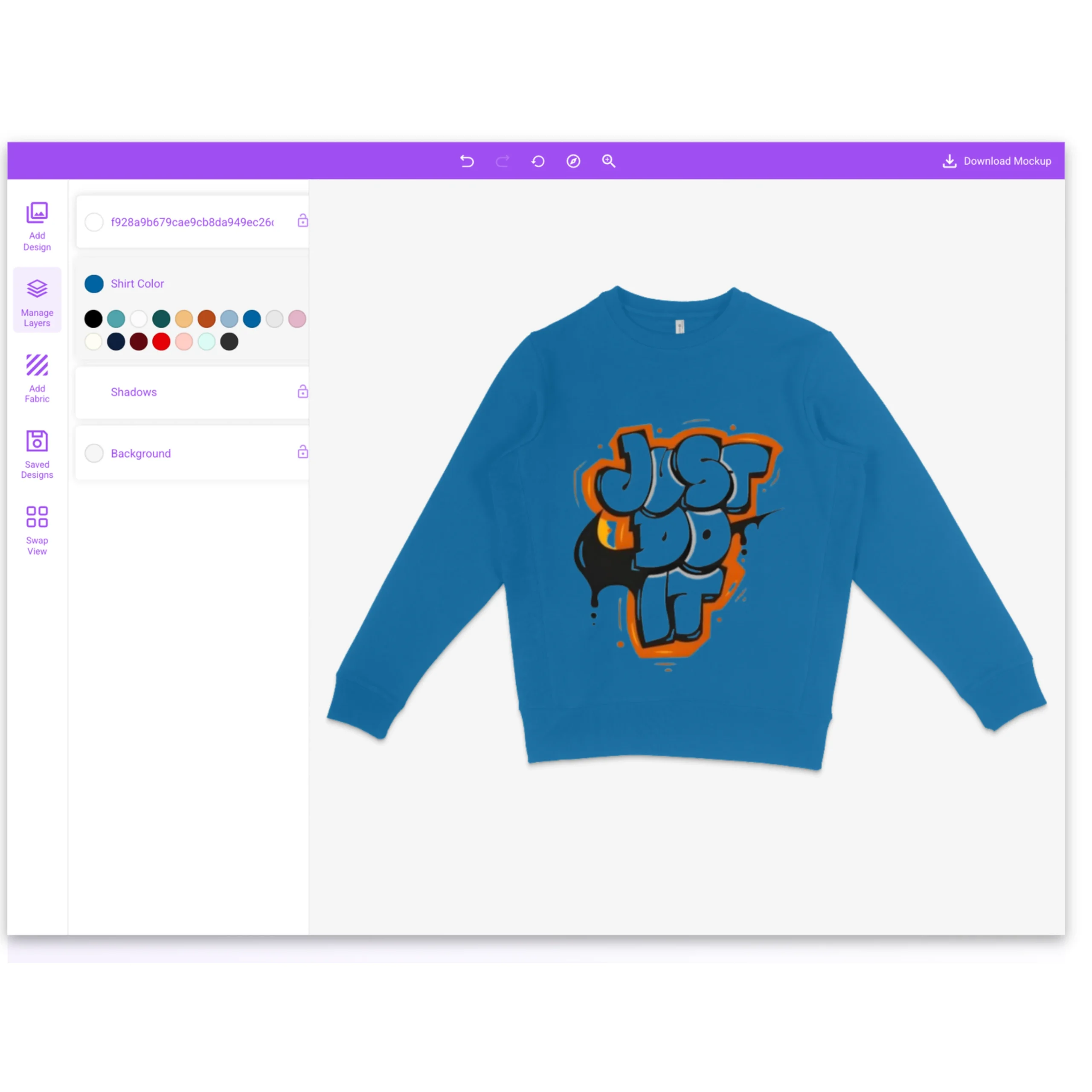 Upload your design