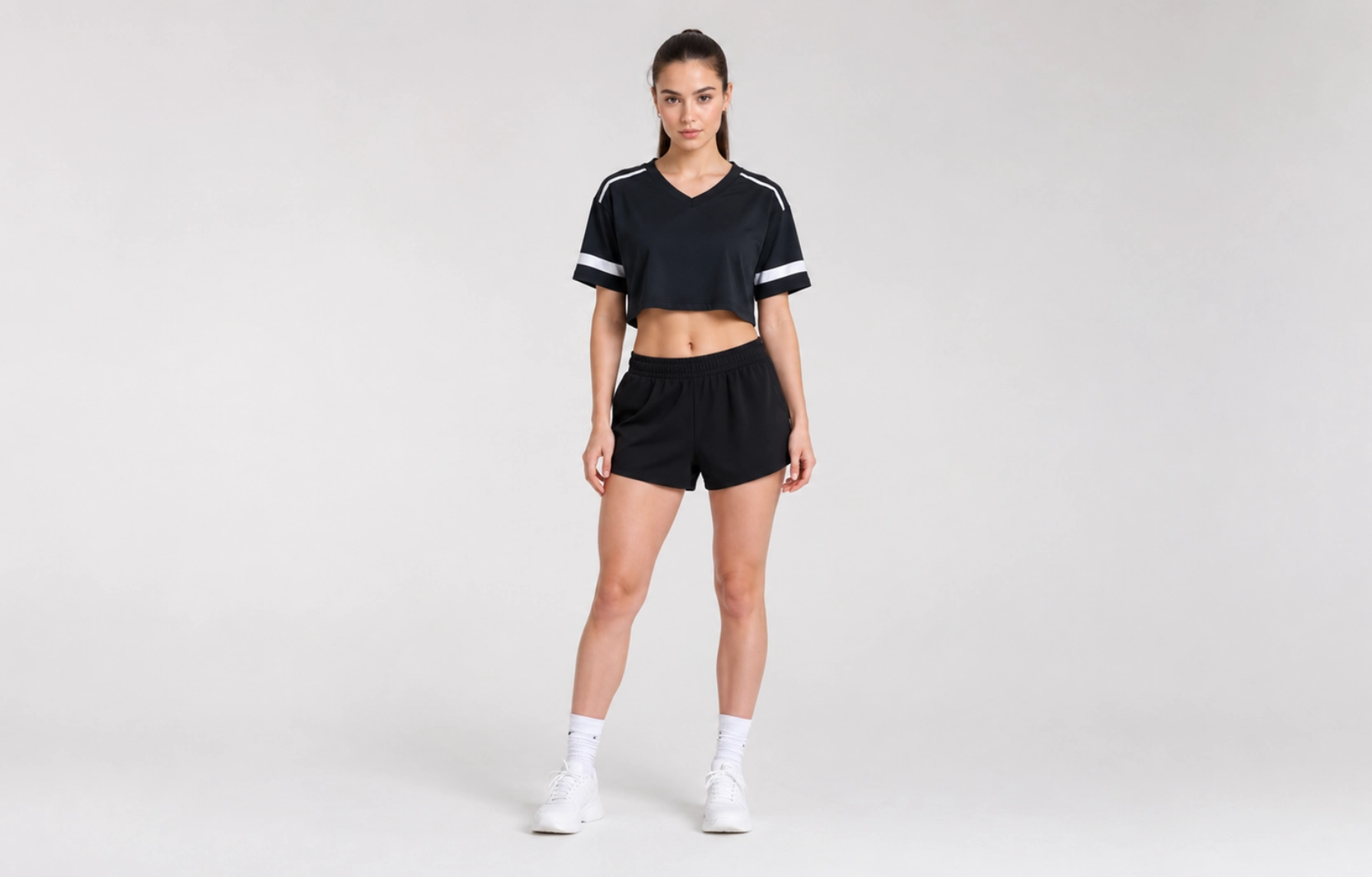 Crop Style Football Graphic Tee Design Ideas