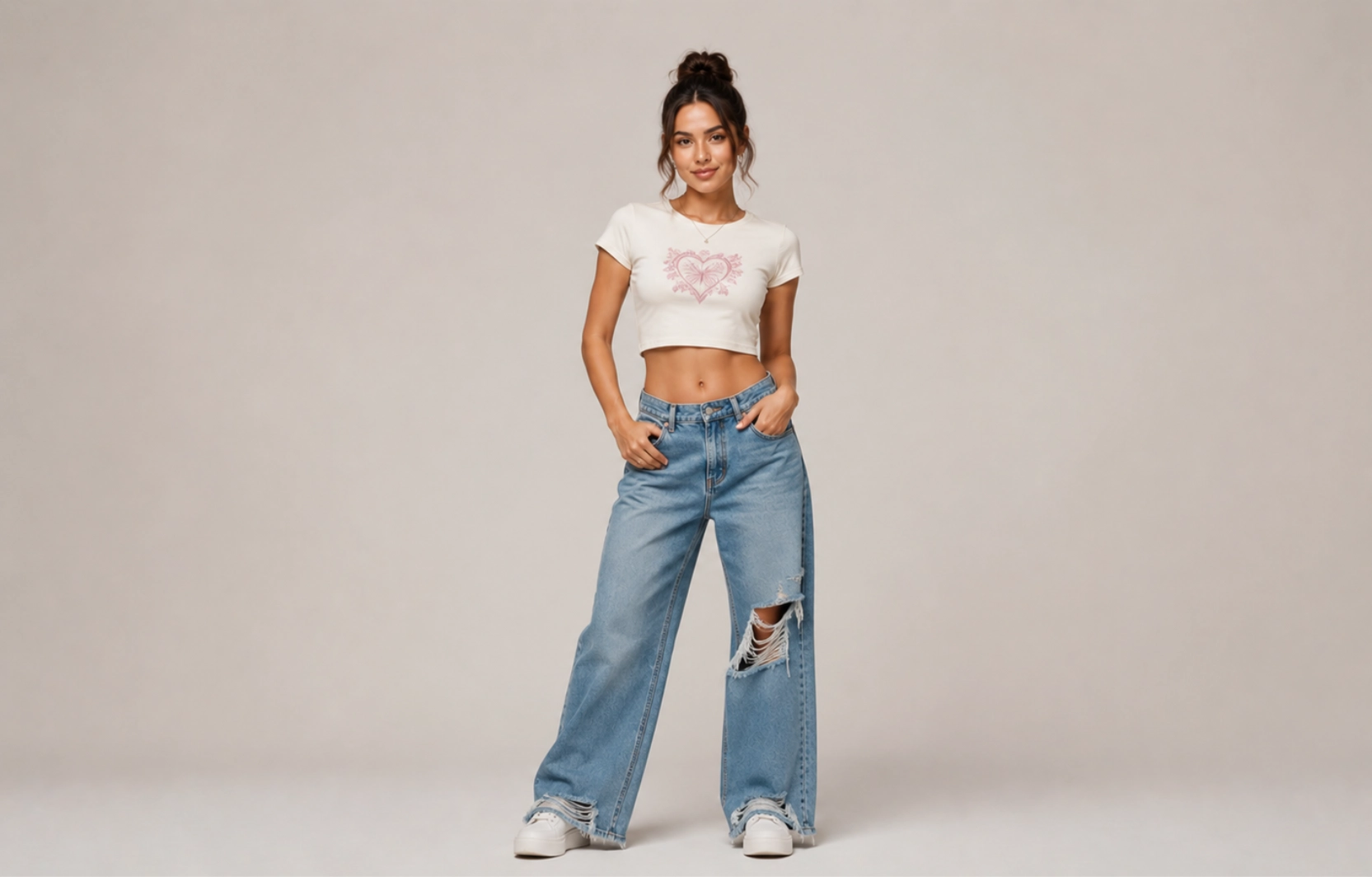 Crop Top T-Shirt Ideas for Trendy Designs
