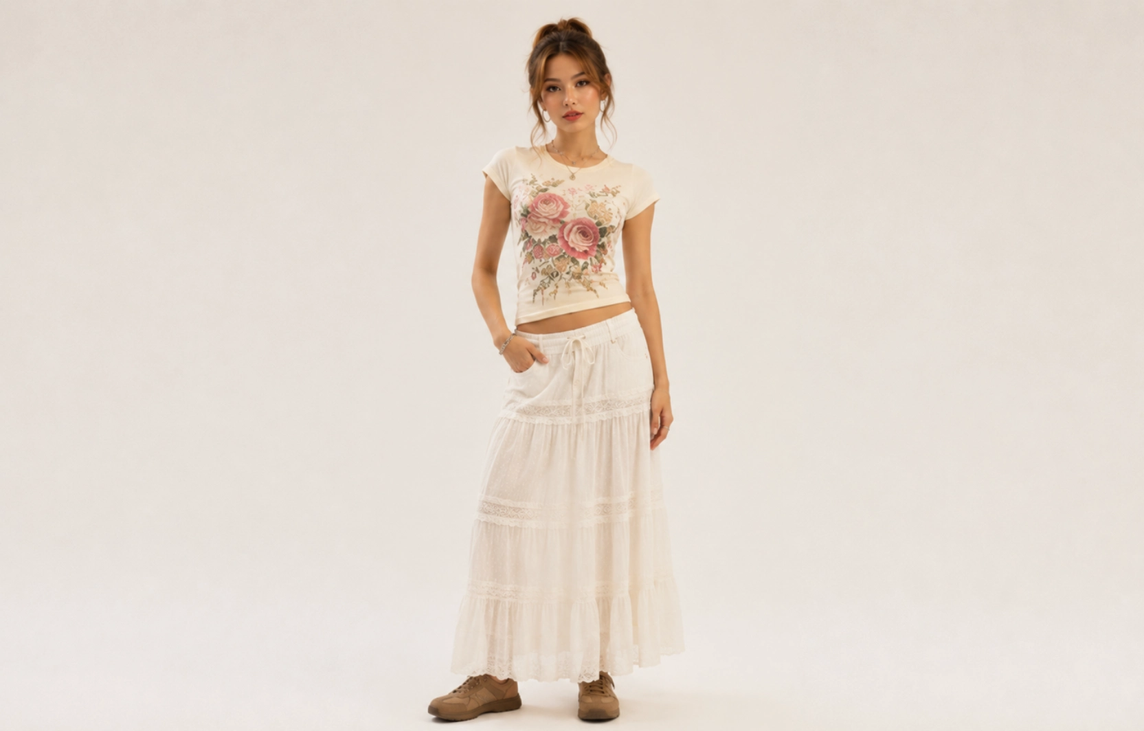 Floral T-Shirt Designs for Women