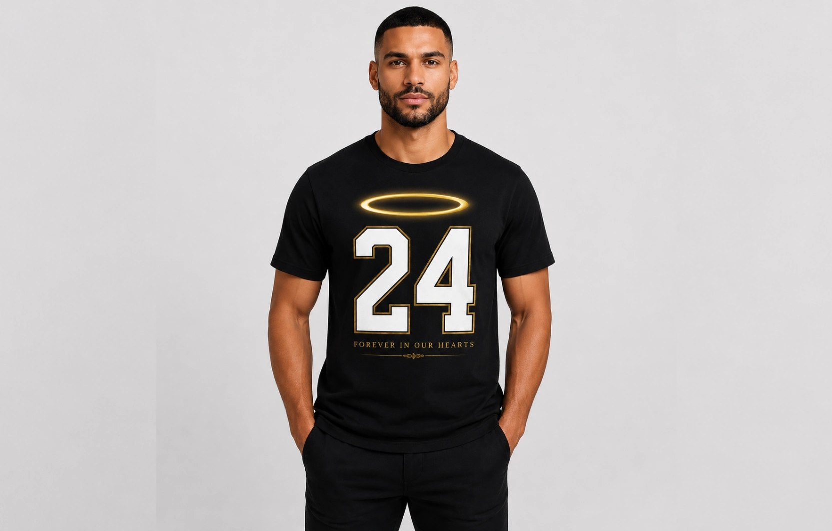 Jersey Number Halo Design
