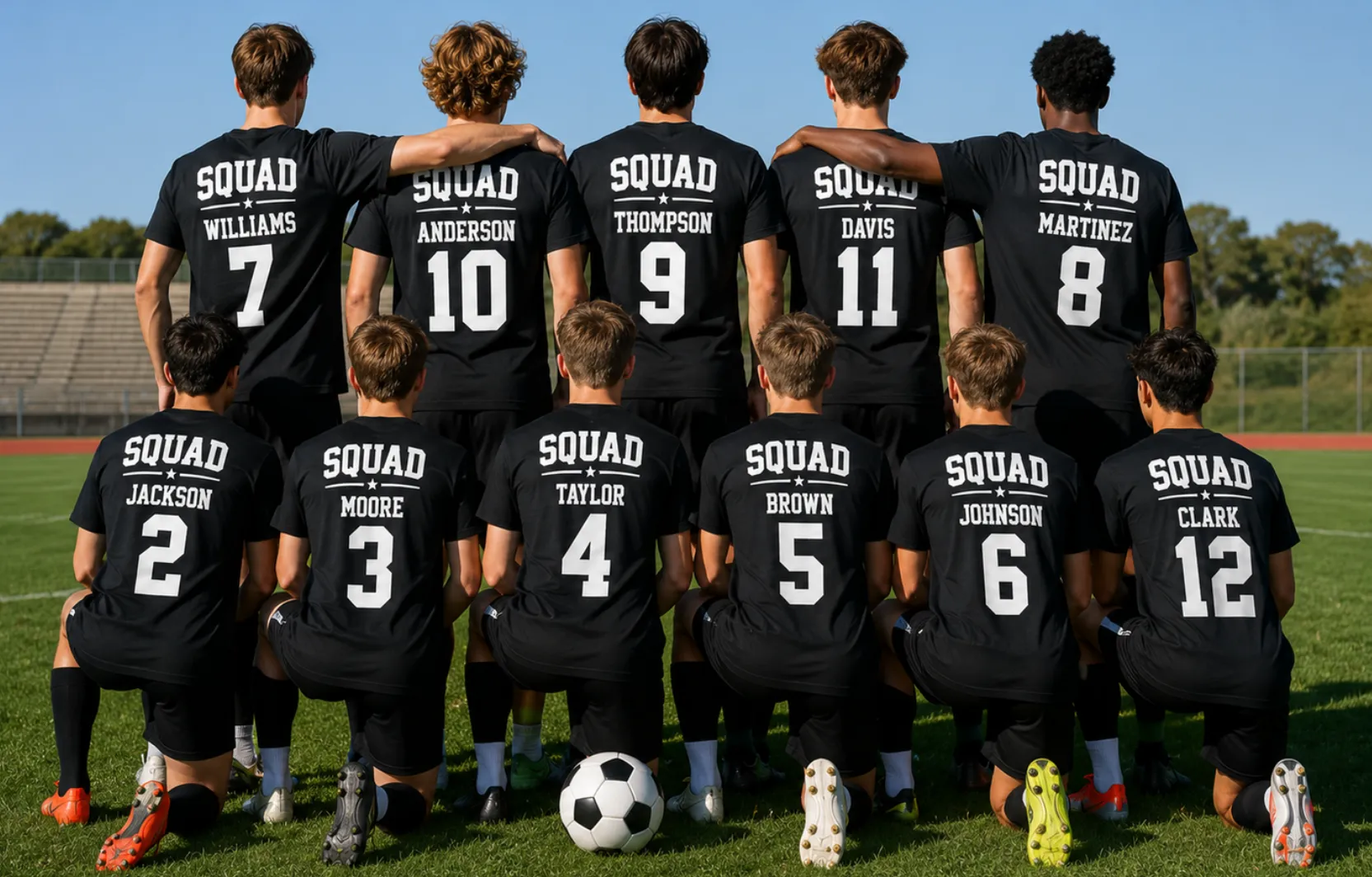 Matching Squad T-Shirt Design Ideas