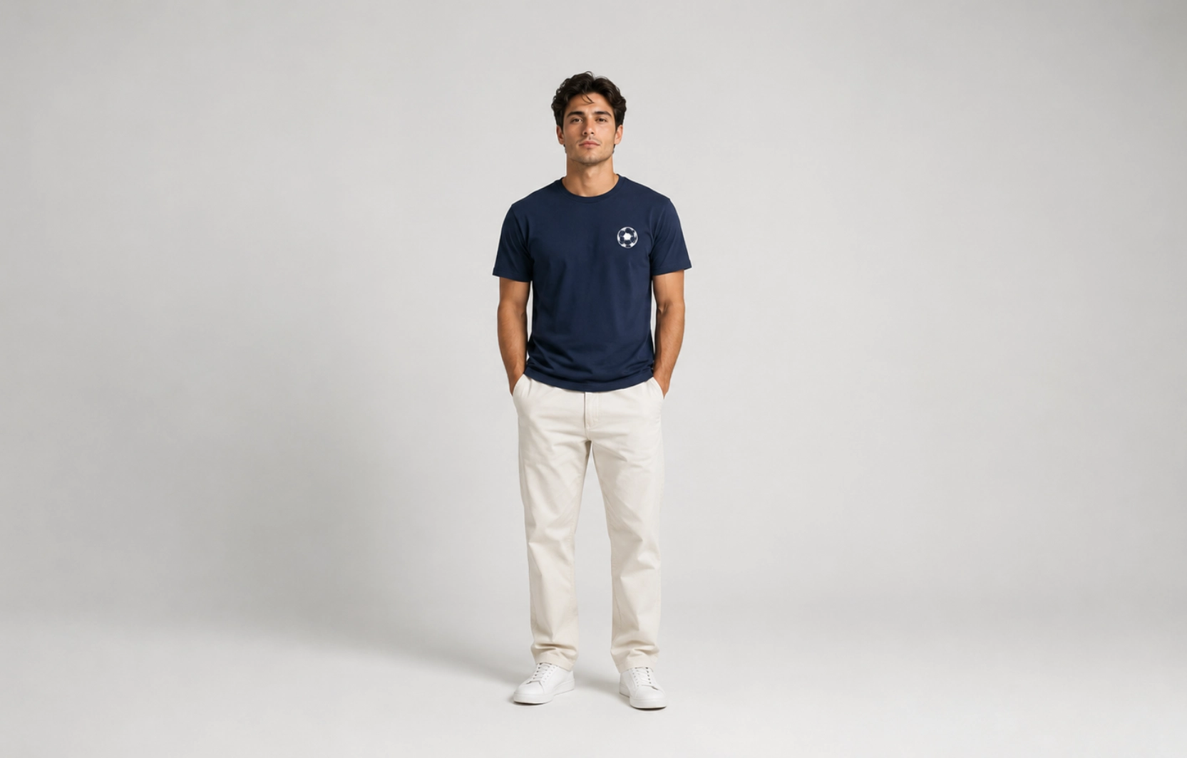 Minimalist Football Logo T-Shirt Design Ideas
