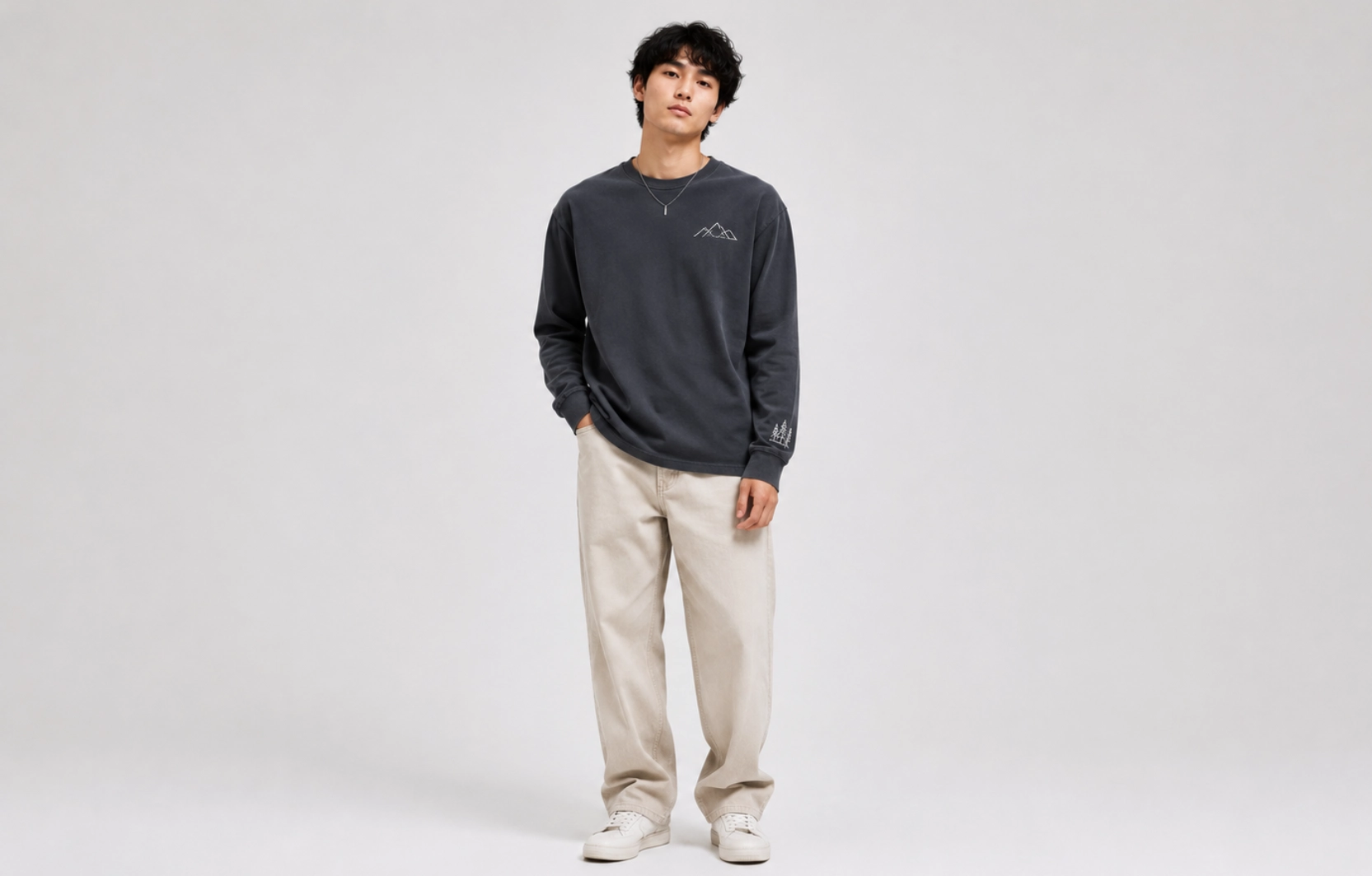 Minimalist Long-Sleeve T-Shirt Designs