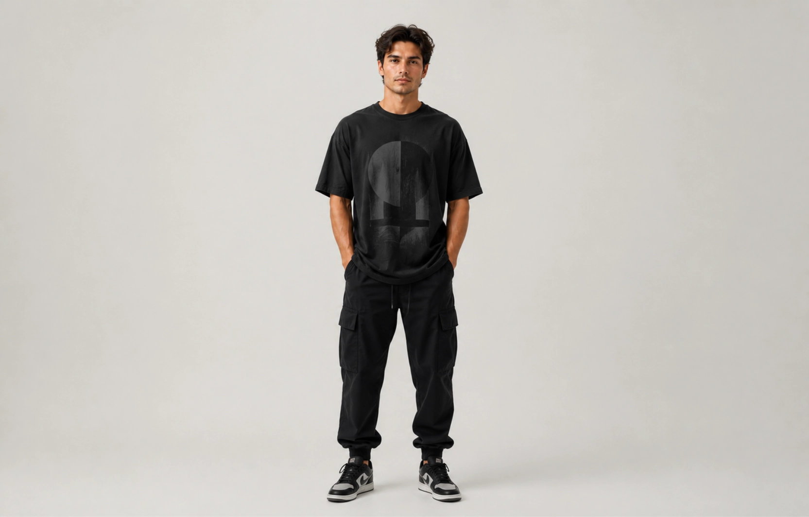 Monochrome Streetwear T-Shirt Ideas for Men