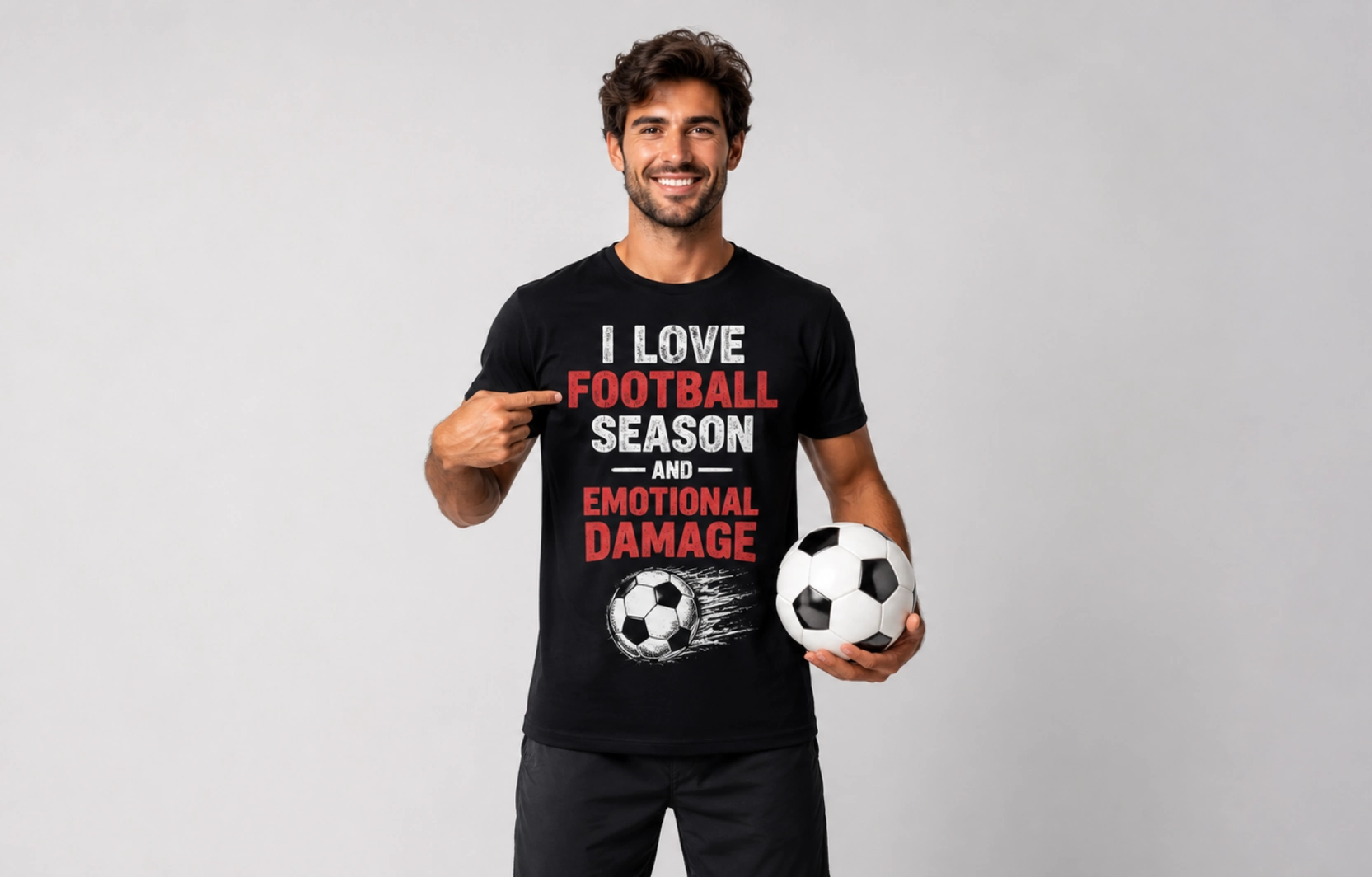 Sarcastic Football Fan T-Shirt Design Ideas