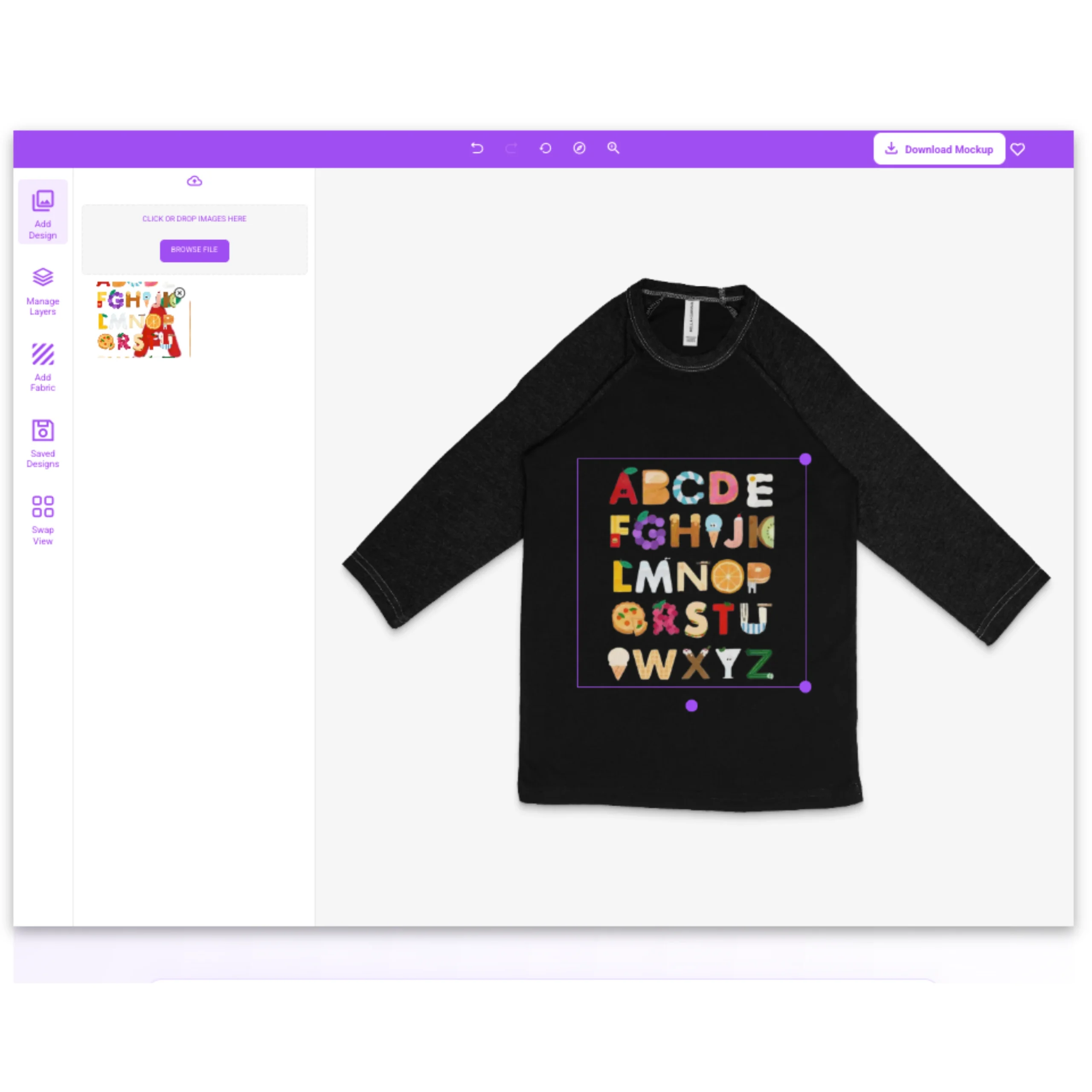 Upload Your Design
