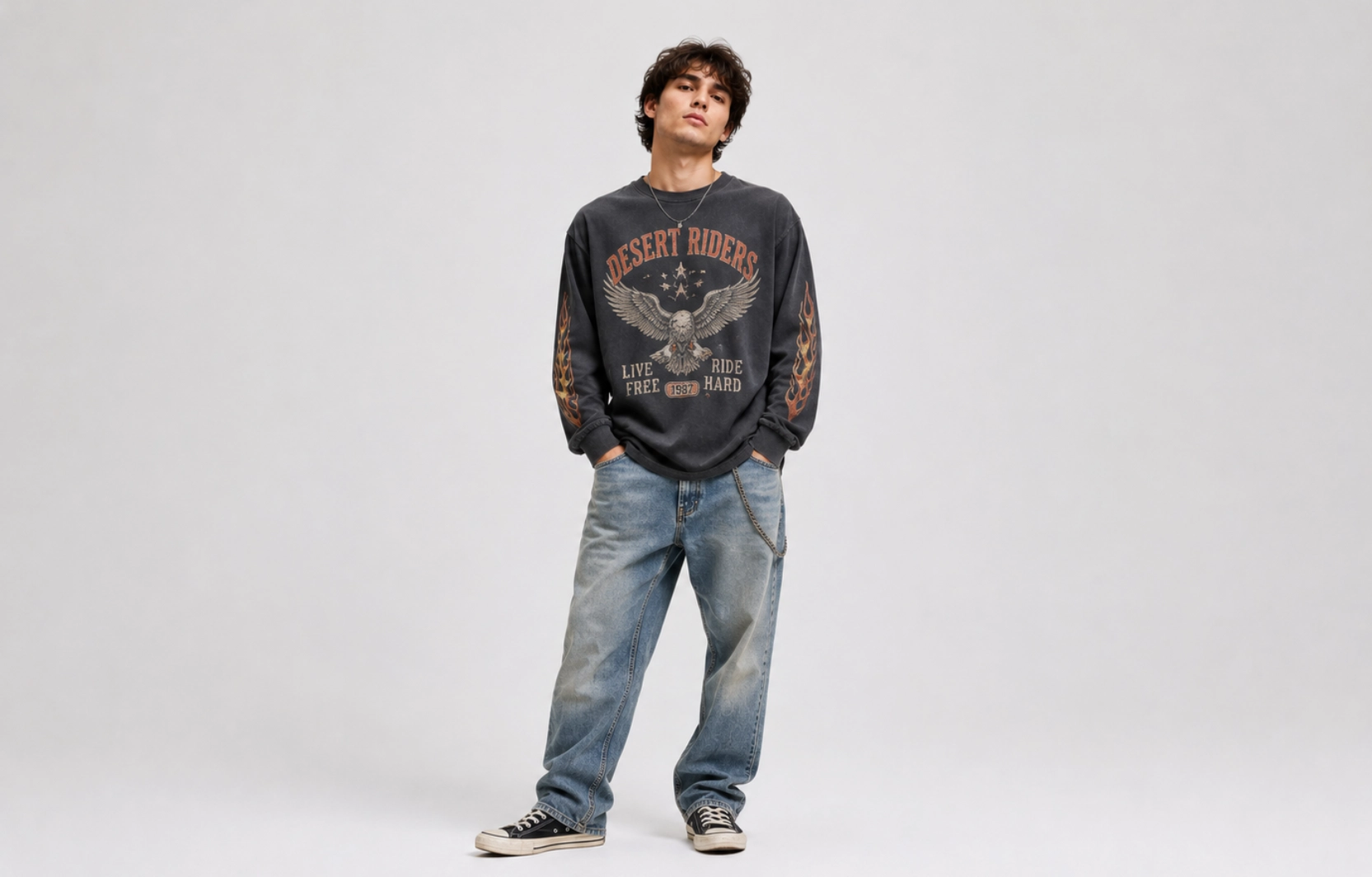 Vintage Long-Sleeve T-Shirt Designs