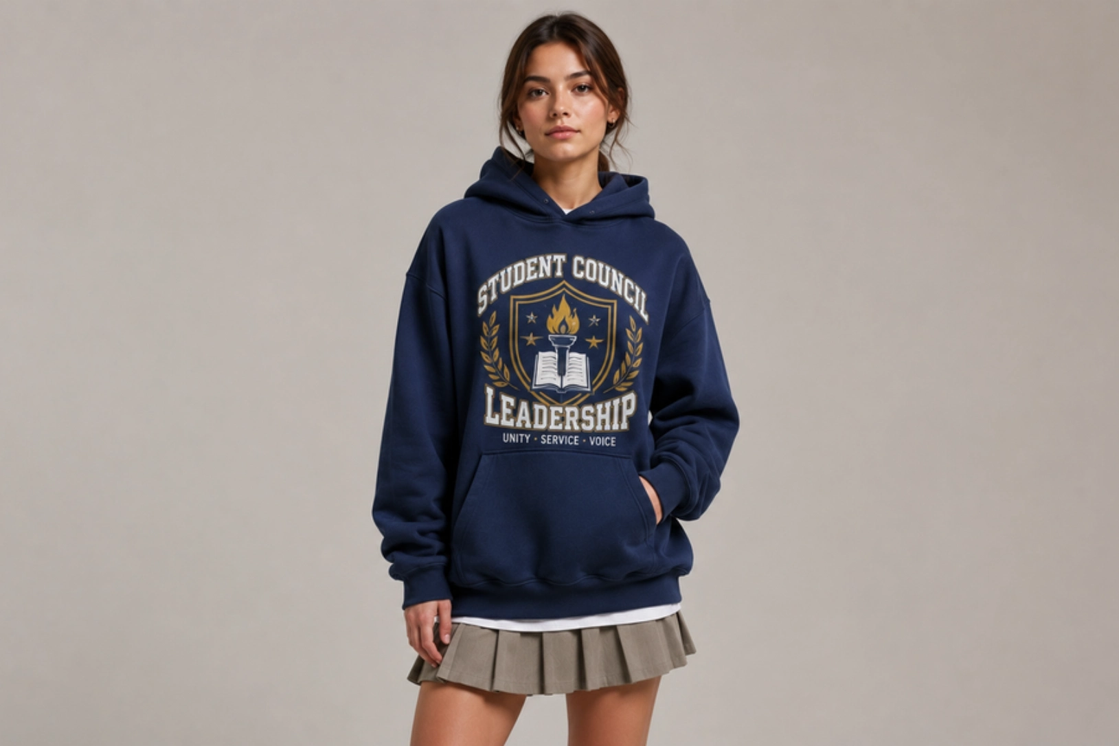High School Club Hoodie Design Ideas