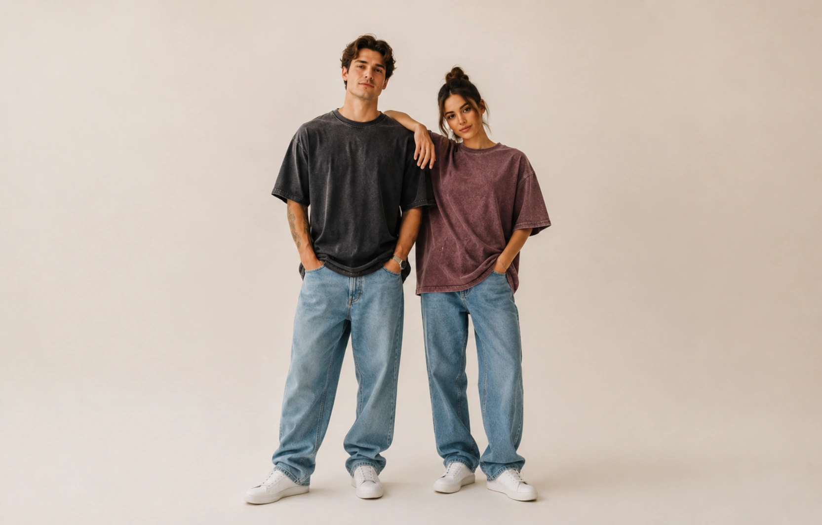 Vintage and Oversized Streetwear T-Shirts