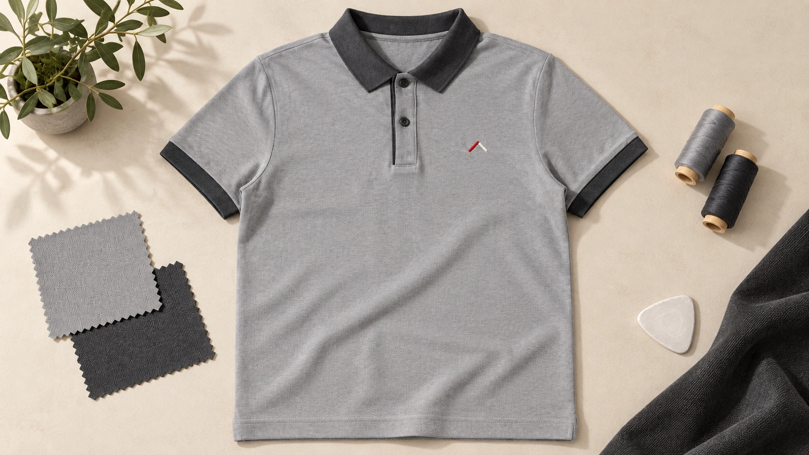 contrast-collar-sleeve-polo