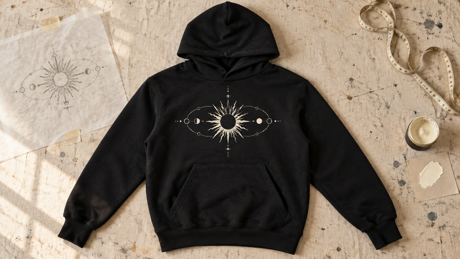 front-chest-black-hoodie-placement