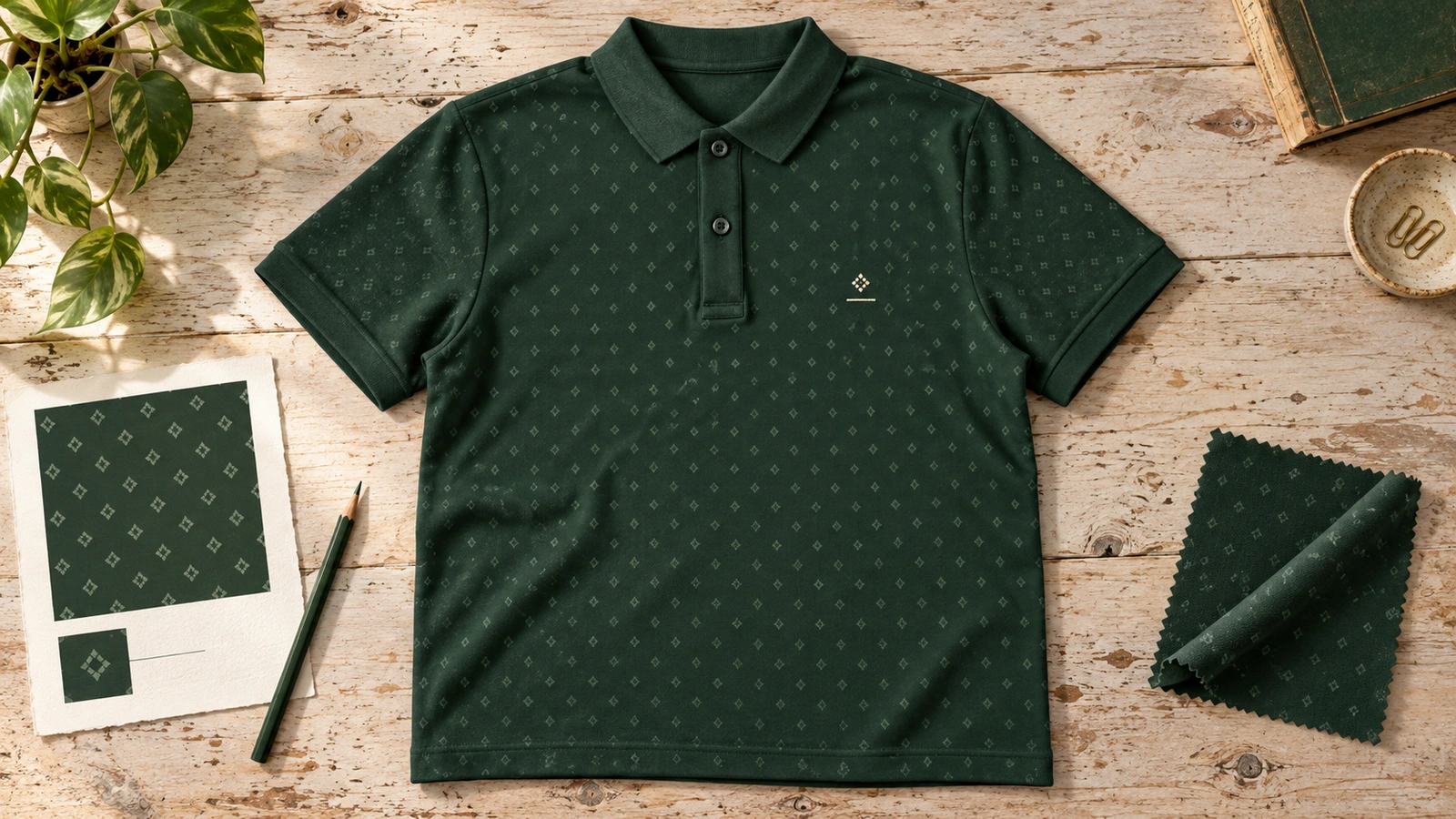 patterned-polo