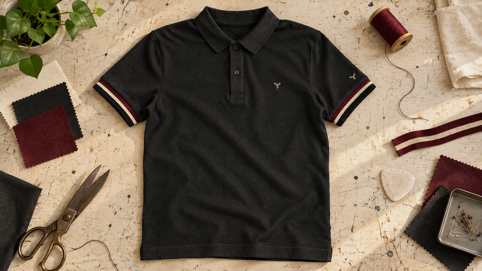 sleeve-accent-polo