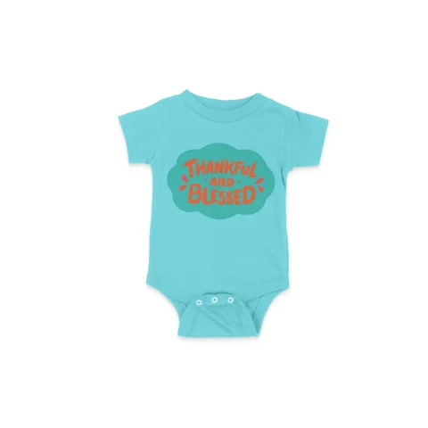 Skyblue Baby Bodysuit image
